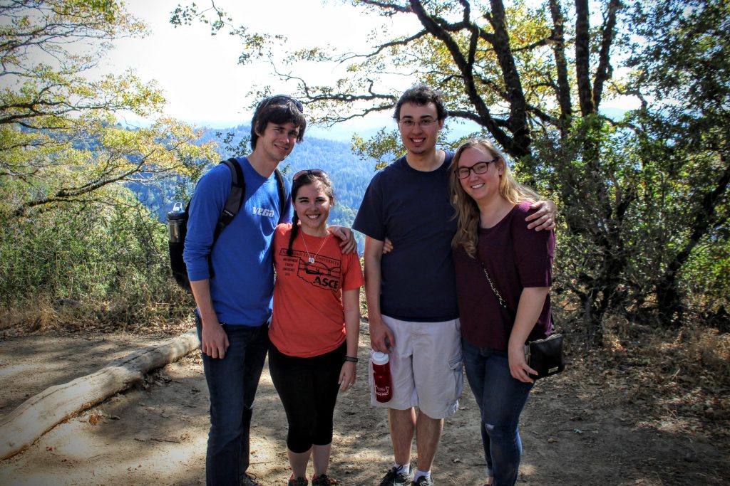 Couples pic from later in the hike