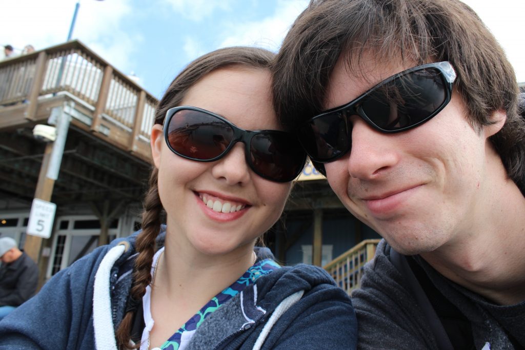 Aiden and I at Pier 39